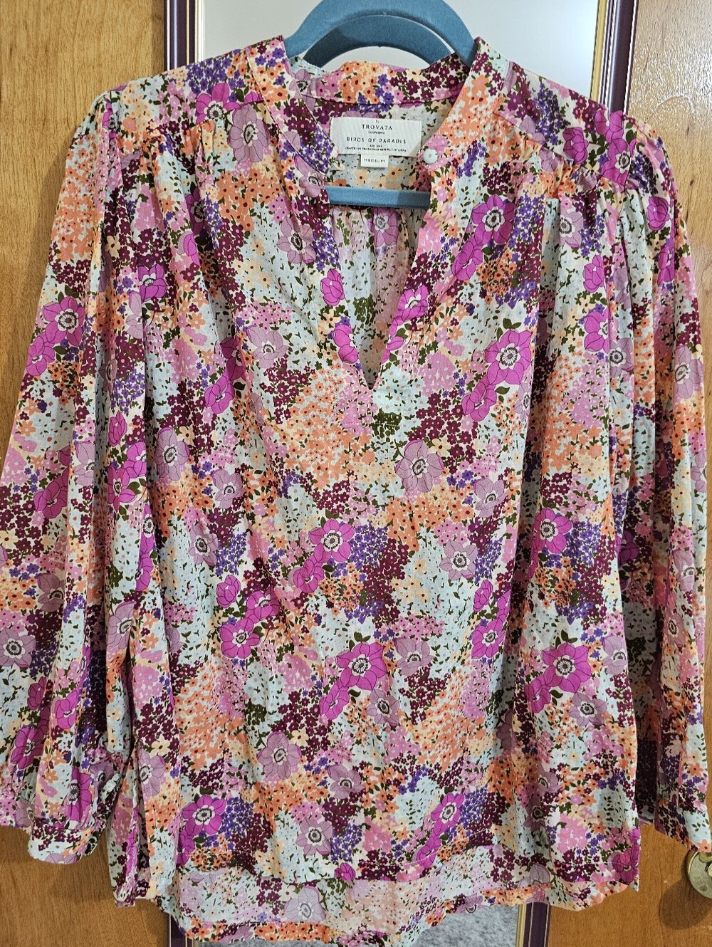 Trovata Multicolor Cotton Blouse
